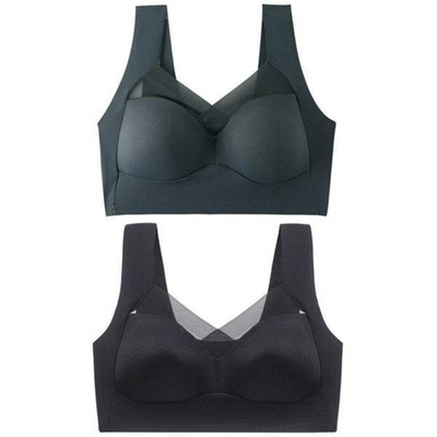Women's Wireless Comfort Bra — Seamless Support Bra with Push-Up Effect for Everyday Wear & Active Lifestyle | Koossa