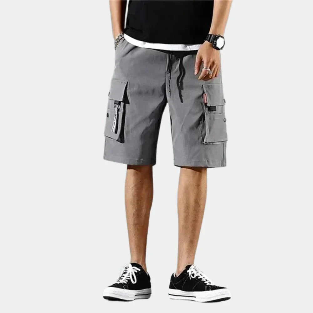 Men's Cargo Shorts with Pockets — Relaxed Fit Summer Shorts for Casual Outdoor Wear & Weekend Adventures | Koossa