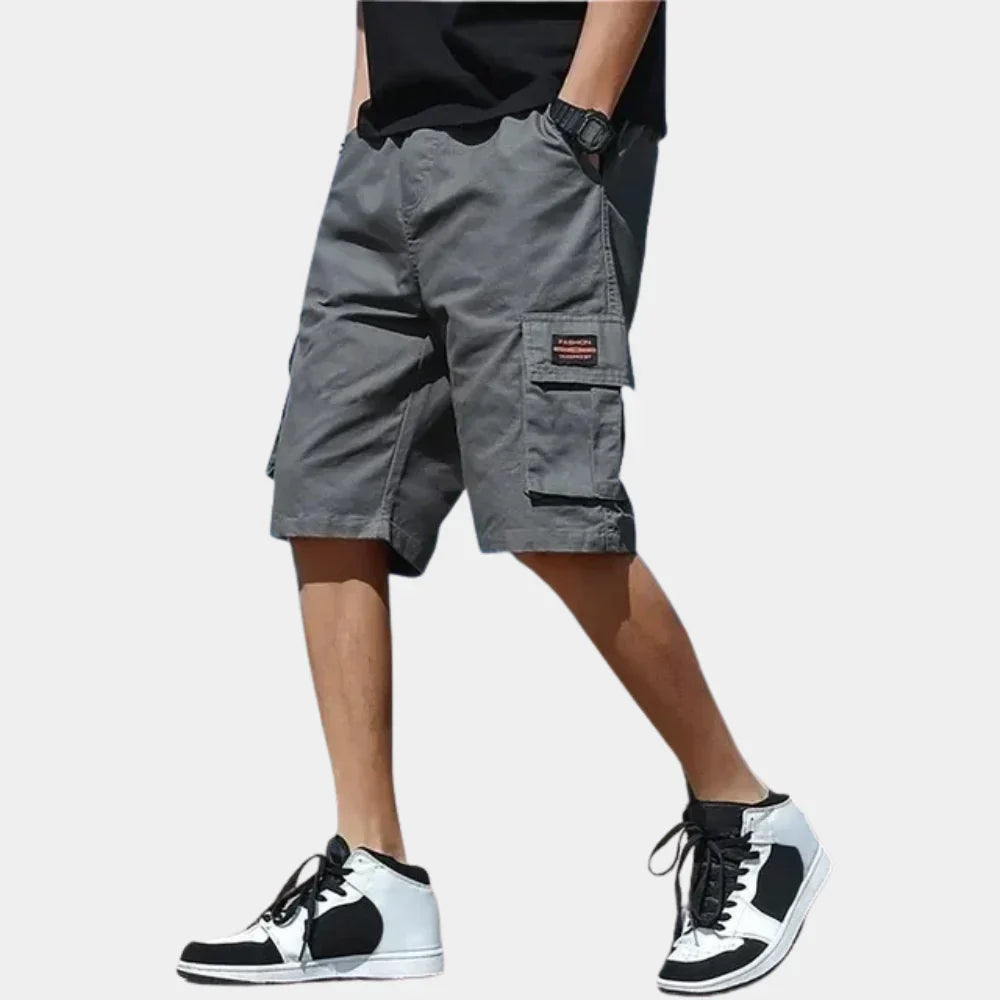 Men's Cargo Shorts with Pockets — Relaxed Fit Summer Shorts for Casual Outdoor Wear & Weekend Adventures | Koossa