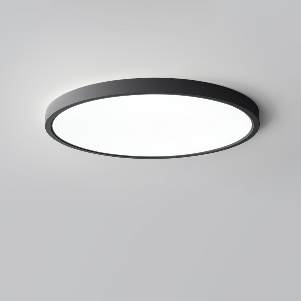 Ultra-Slim LED Flush Mount Ceiling Light – Modern Round Design, Dimmable, Low Profile – For Kitchen, Bedroom, Hallway | Lonoma