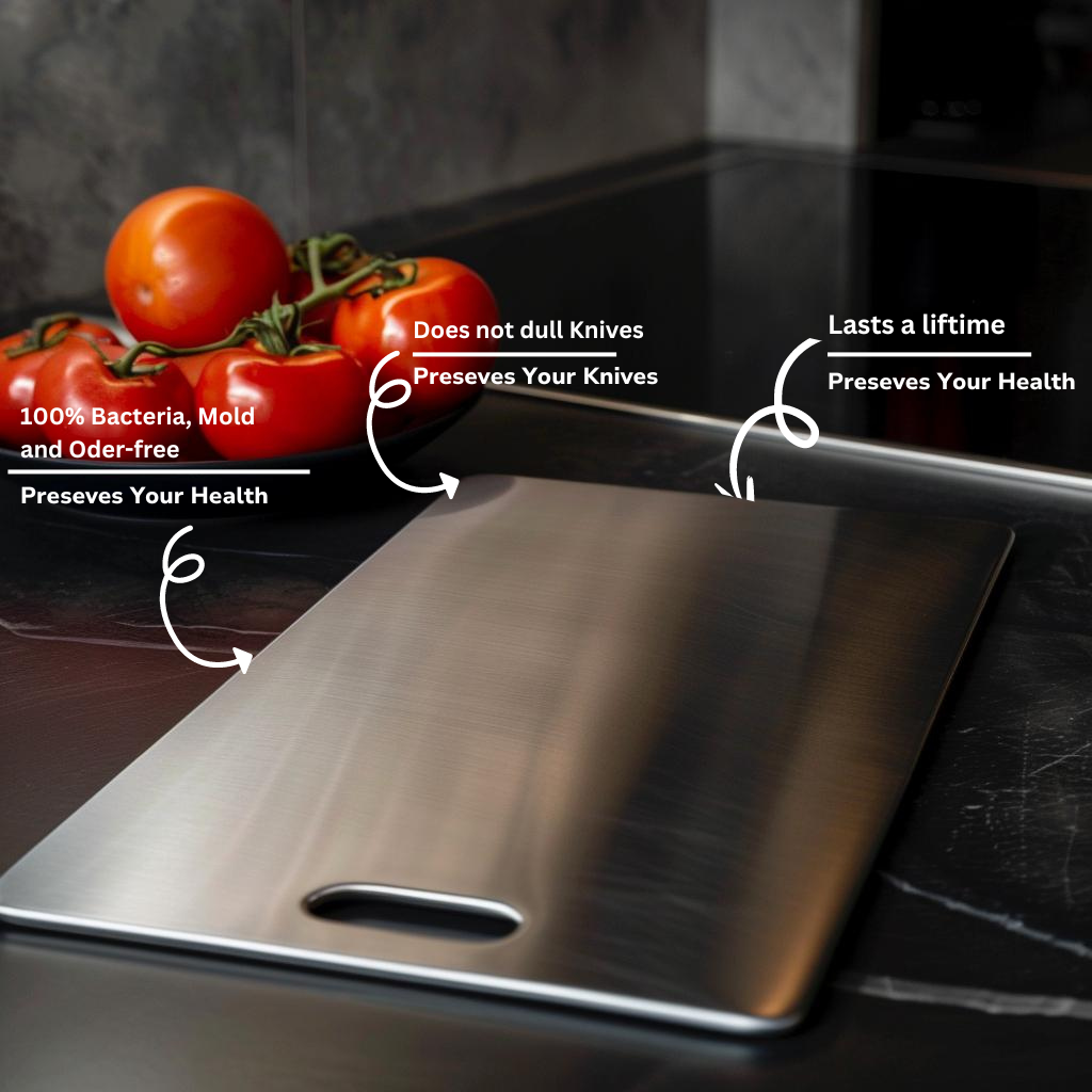 Planche à Découper Antibactérienne Sans BPA Passe au Lave-Vaisselle Durable Hygiénique pour Cuisine Quotidienne | Koossa