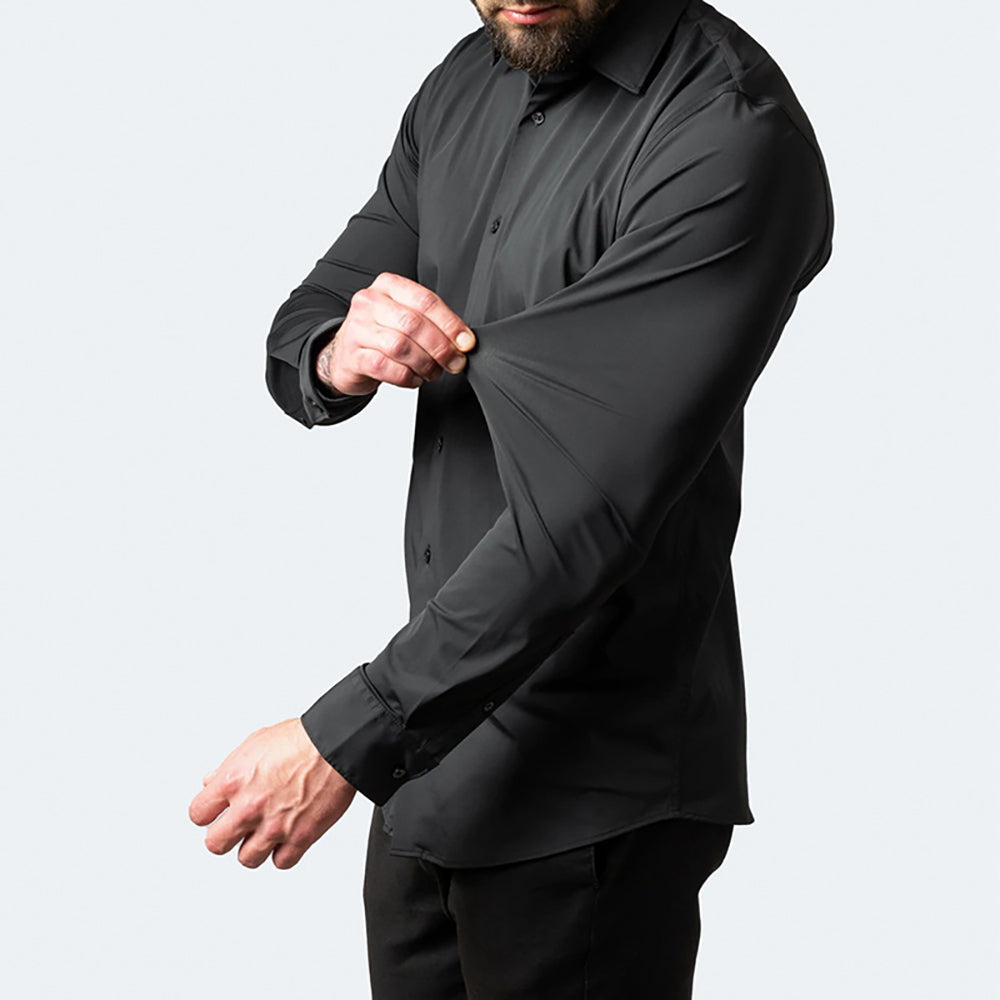 Men's Non-Iron Stretch Shirt — Classic Business Shirt for the Office & Smart Occasions | Koossa