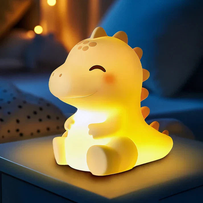 Veilleuse douce enfant en silicone avec minuteur 30 min lumière apaisante chambre nuit anti-peur portable | Koossa