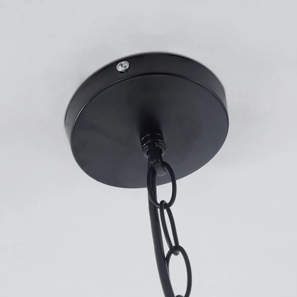 Hanging Metal Pendant Light Fixture Industrial Vintage Style Adjustable Ceiling Lamp for Kitchen Island Dining Room Bedroom Restaurant | Lonoma
