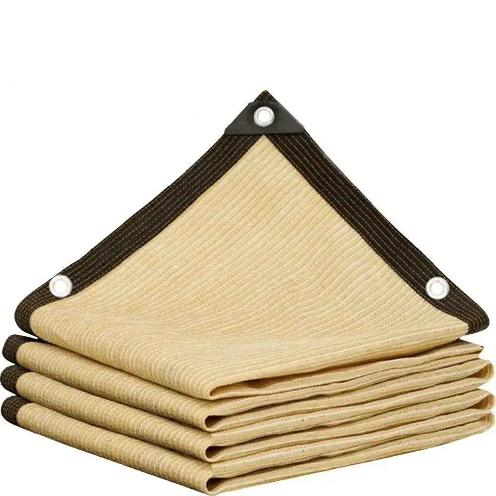 Voile d'ombrage rectangulaire HDPE perméable à l'air protection UV 90 % pour terrasse jardin balcon extérieur | Koossa