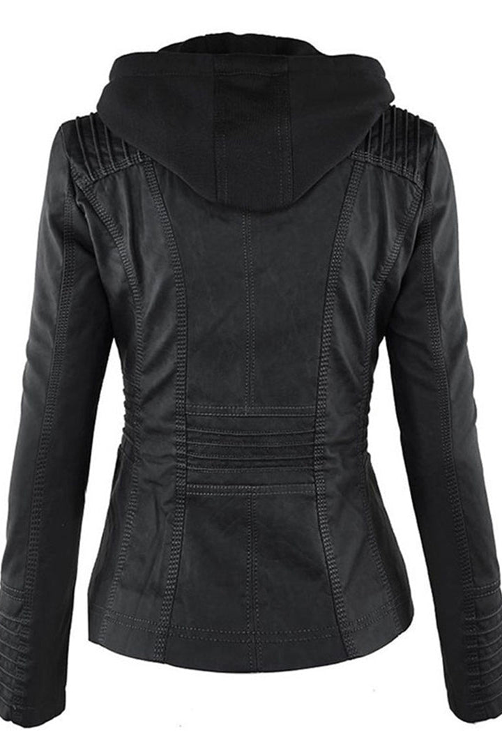 Women's Hooded Zip Winter Coat — Tailored Outerwear for Cold Weather Dressing & Urban Layering | Koossa