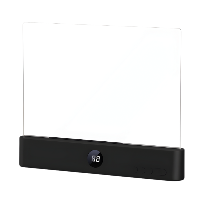 Lampe de lecture LED ultra-fine rechargeable trois intensités avec minuteur éclairage homogène sans ombre | Koossa