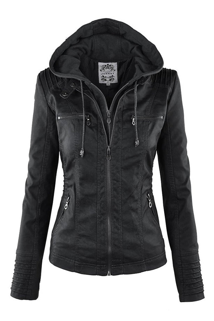 Women's Hooded Zip Winter Coat — Tailored Outerwear for Cold Weather Dressing & Urban Layering | Koossa