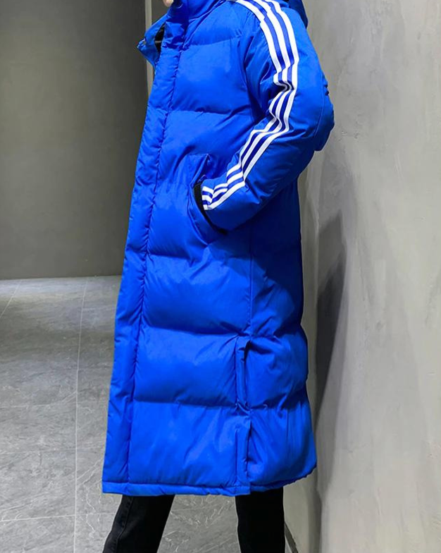 Women's Hooded Long Winter Puffer Coat — Warm Quilted Jacket for Cold Weather & Winter Days | Koossa