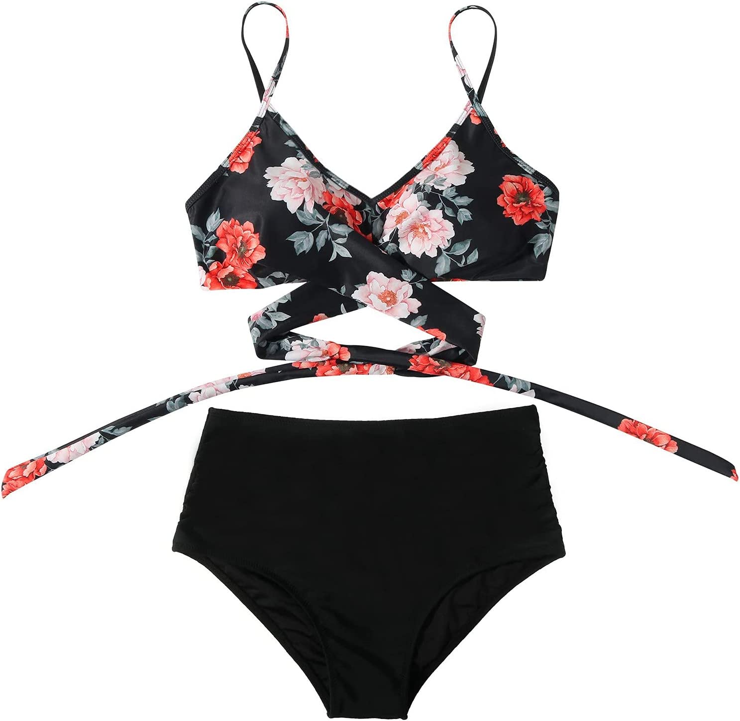 Women's High-Waisted Bikini Set — Flattering Two-Piece Swimwear for Summer Holidays & Beach Days | Koossa