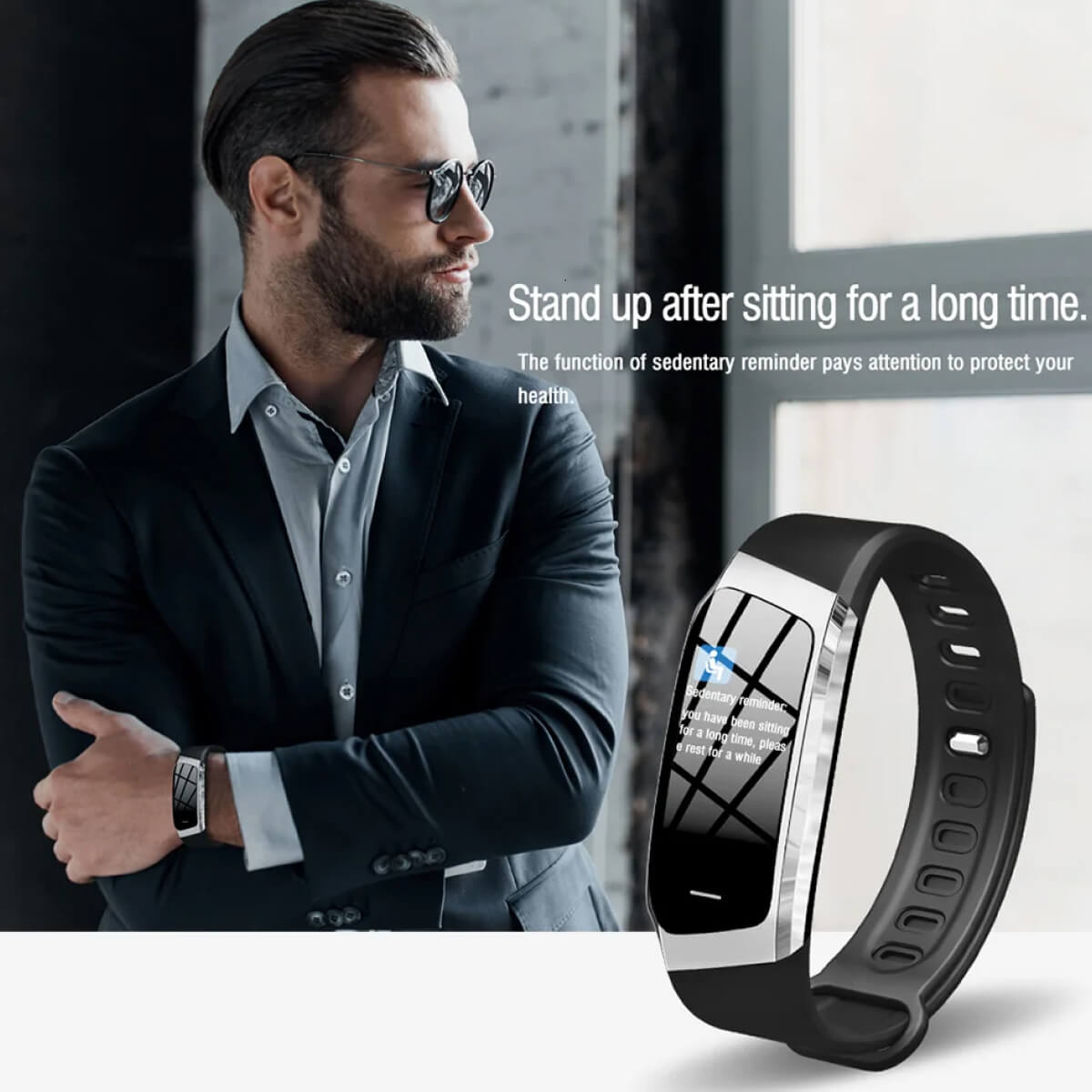Montre Connectée Santé avec Suivi Cardiaque Continu et Mesure Tension Artérielle Étanche IP67 Multisport | Koossa
