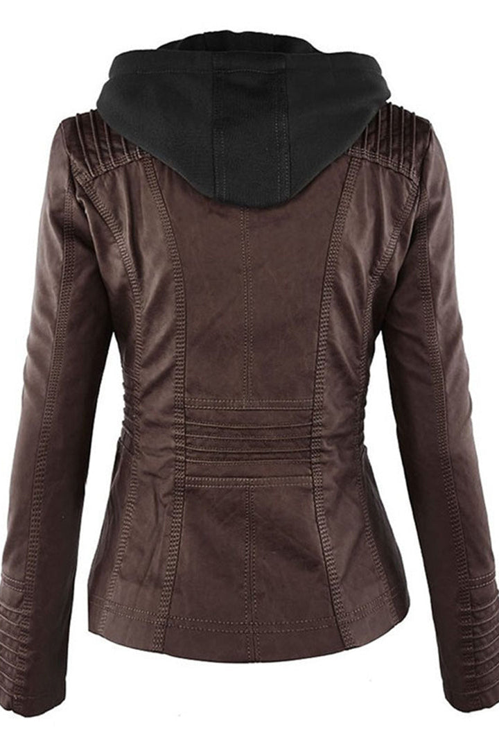 Women's Hooded Zip Winter Coat — Tailored Outerwear for Cold Weather Dressing & Urban Layering | Koossa