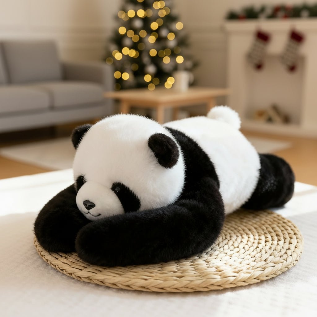 Coussin Câlin Apaisant en Fausse Fourrure Ultra Douce avec Bras Longs pour Relaxation et Repos au Quotidien | Koossa