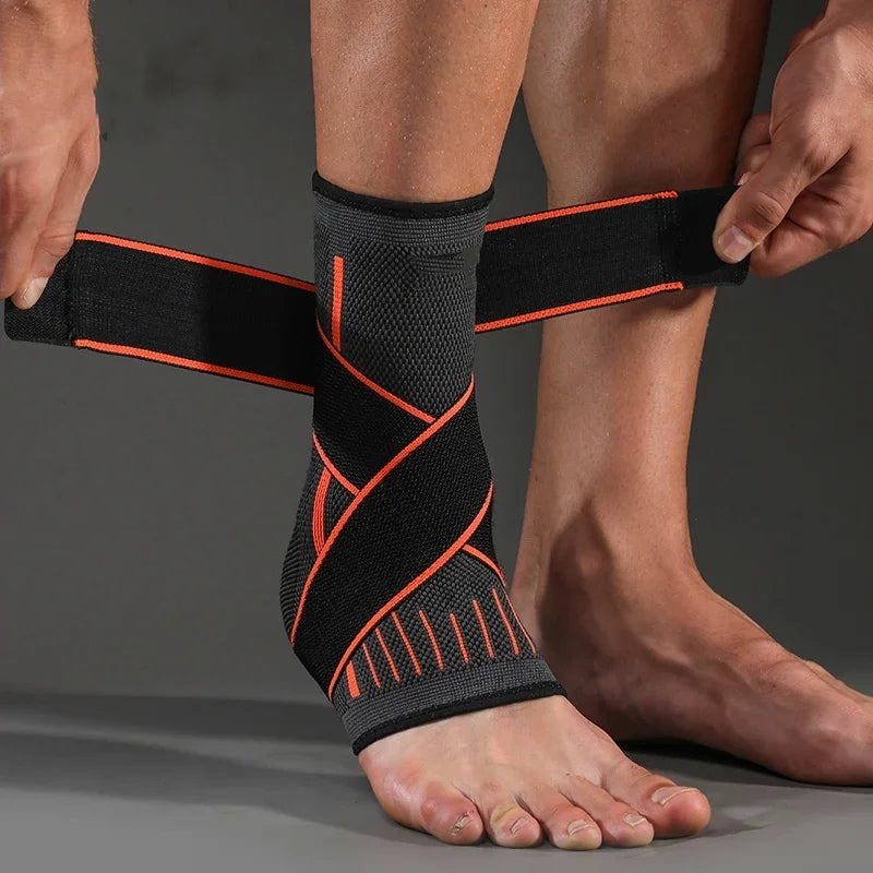Adjustable Ankle Support Brace — Compression Wrap for Pain Relief & Stability During Sport & Daily Wear | Koossa