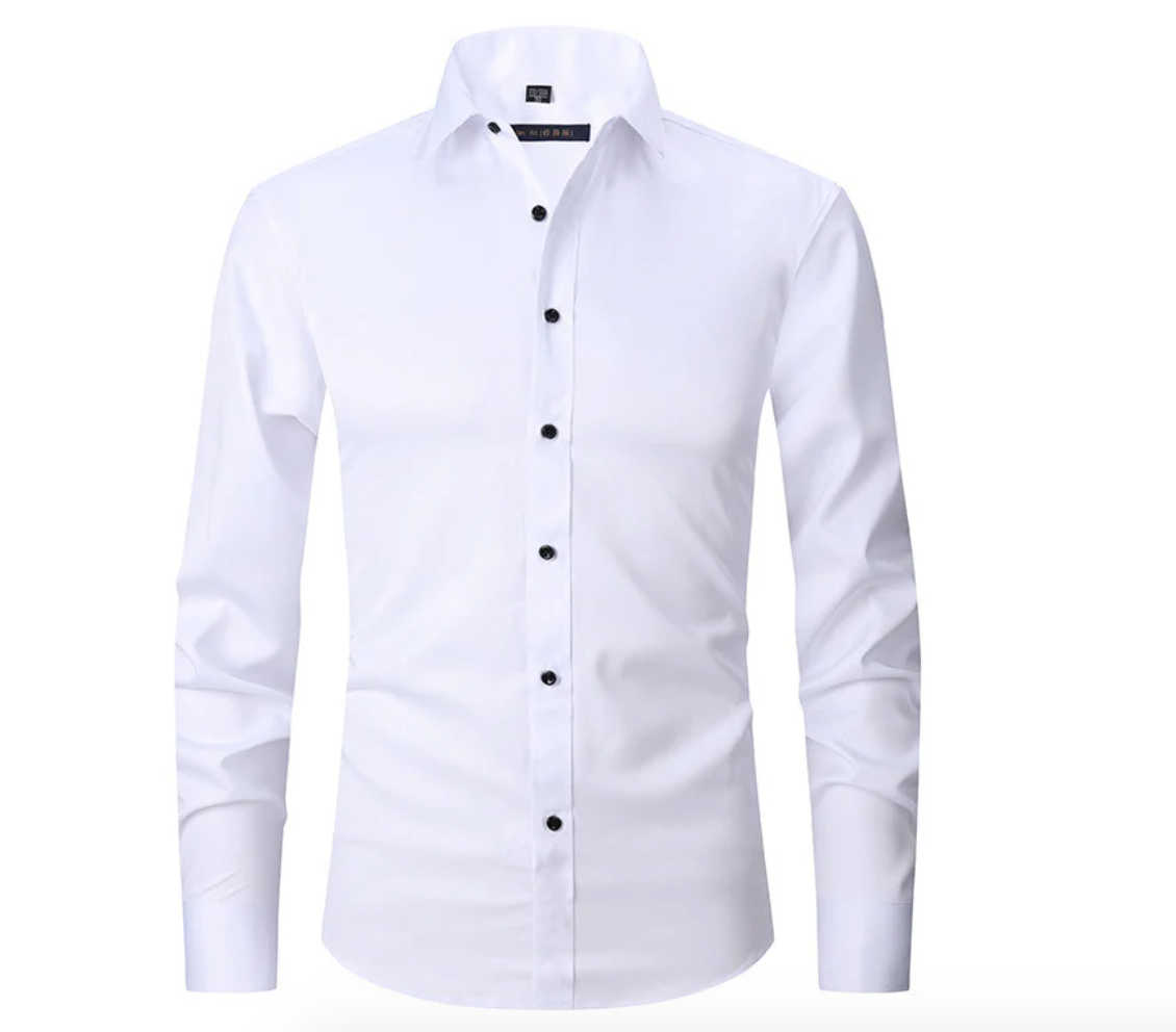 Men's Stretch Shirt — Comfortable Business Shirt for Office & Smart Casual Occasions | Koossa