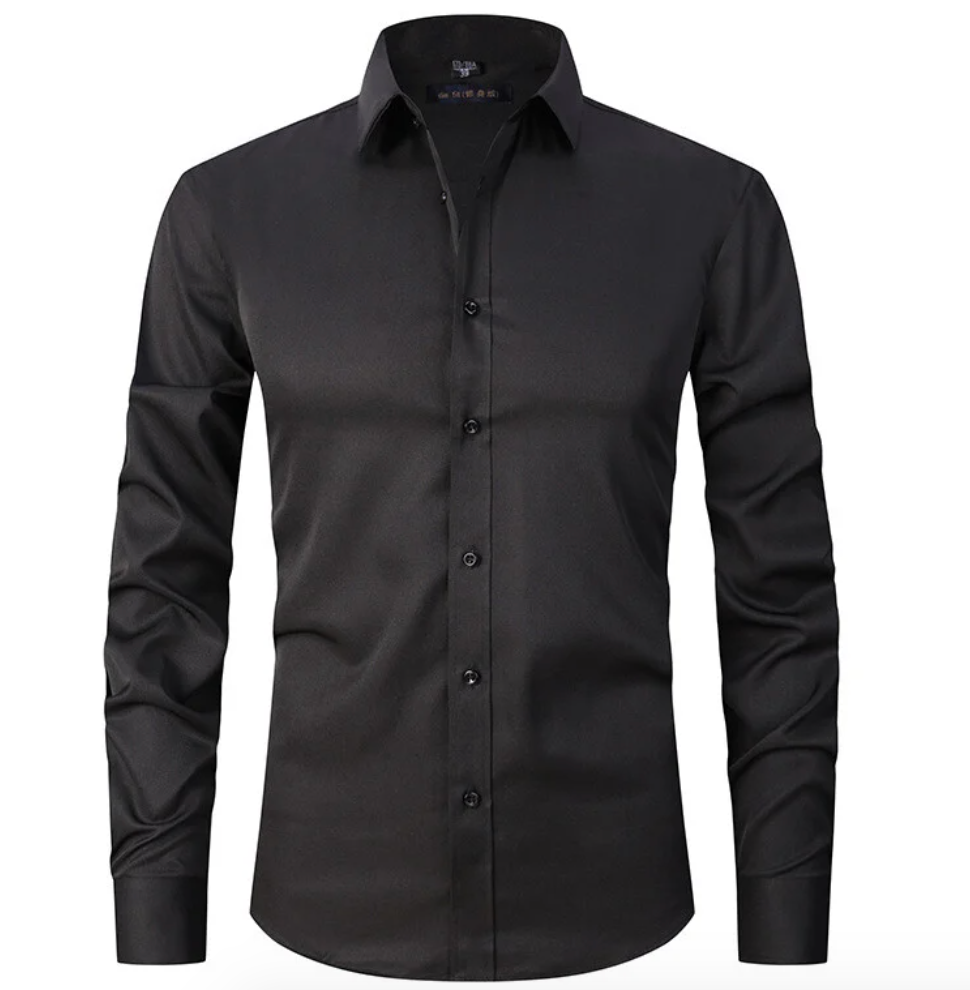 Men's Stretch Shirt — Comfortable Business Shirt for Office & Smart Casual Occasions | Koossa