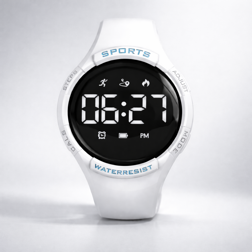 Montre connectée enfant étanche IP68 avec suivi d'activité sport 3D pour école loisirs et usage quotidien | Koossa