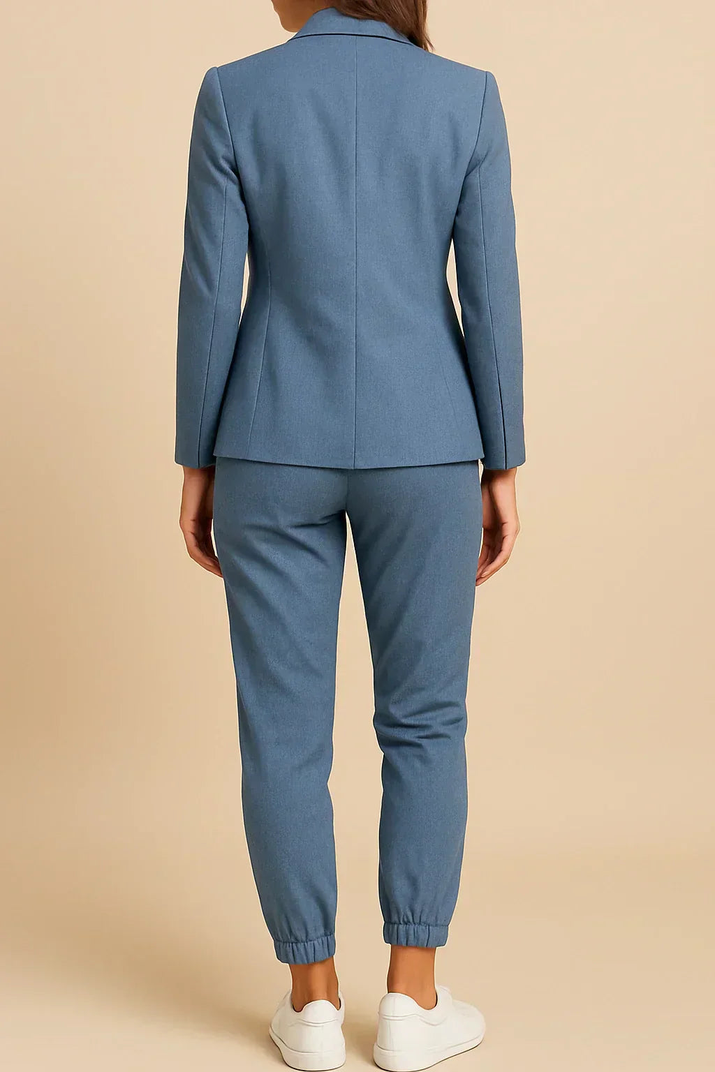 Women's Tailored Two-Piece Suit — Classic Jacket & Trouser Set for Work & Formal Occasions | Koossa