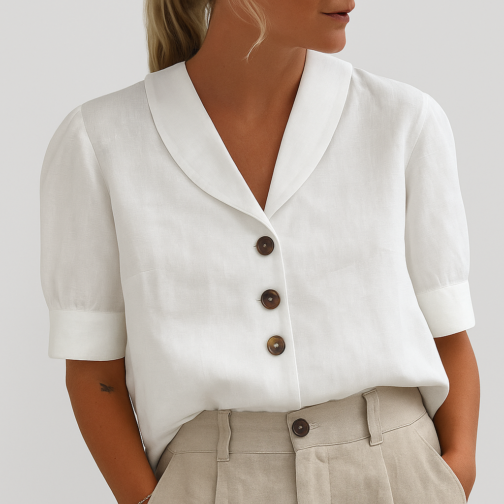 Women's Classic Straight-Fit T-Shirt – Relaxed Summer Top for Everyday Elegance & Weekend Comfort | Koossa
