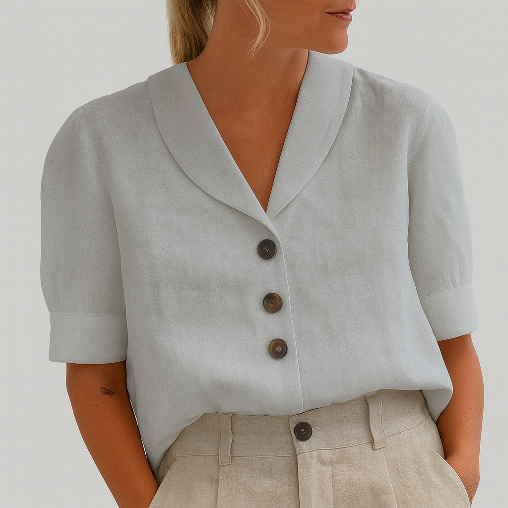 Women's Classic Straight-Fit T-Shirt – Relaxed Summer Top for Everyday Elegance & Weekend Comfort | Koossa
