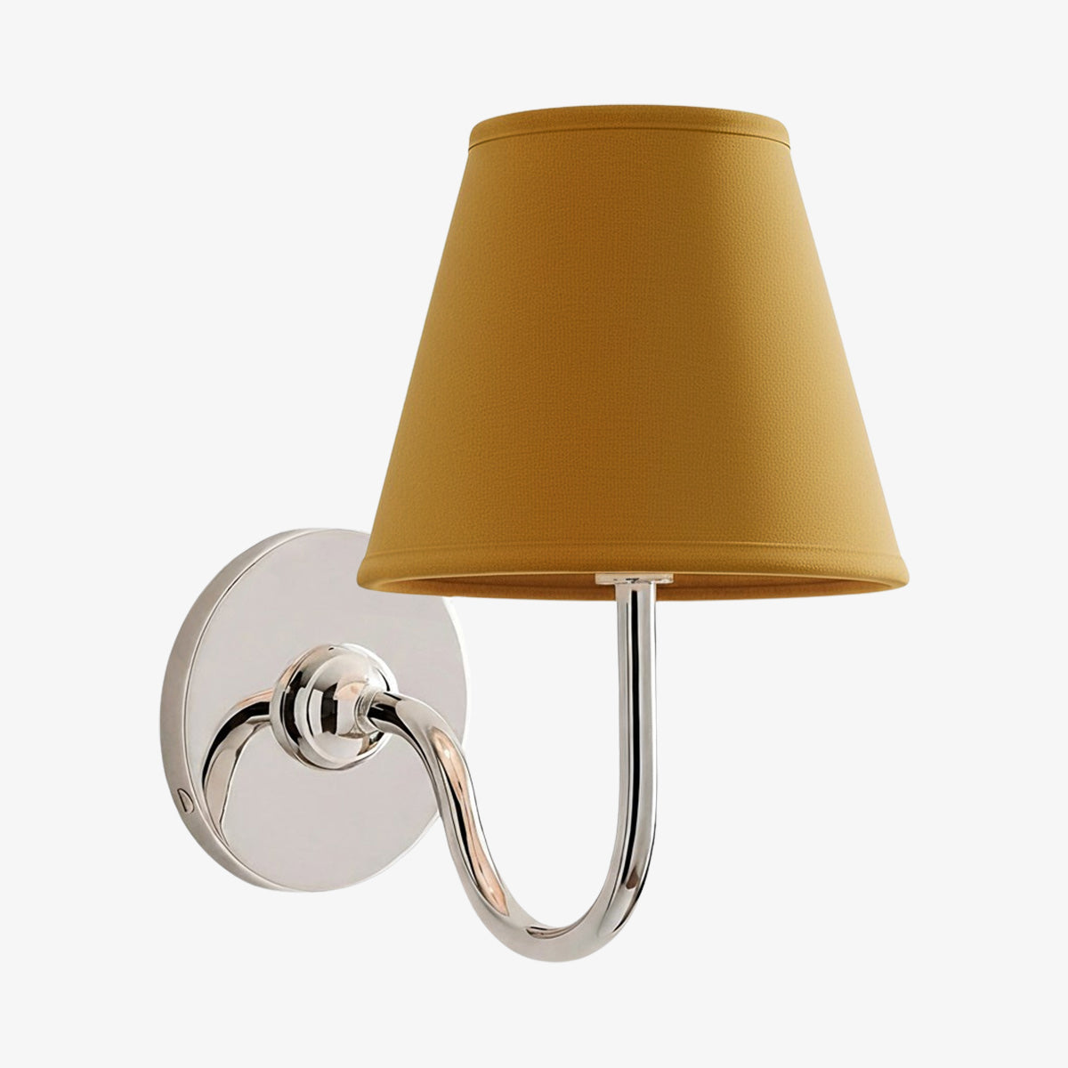Applique murale élégante à abat-jour plissé en tissu – Éclairage classique et raffiné pour chambre et salon | Koossa