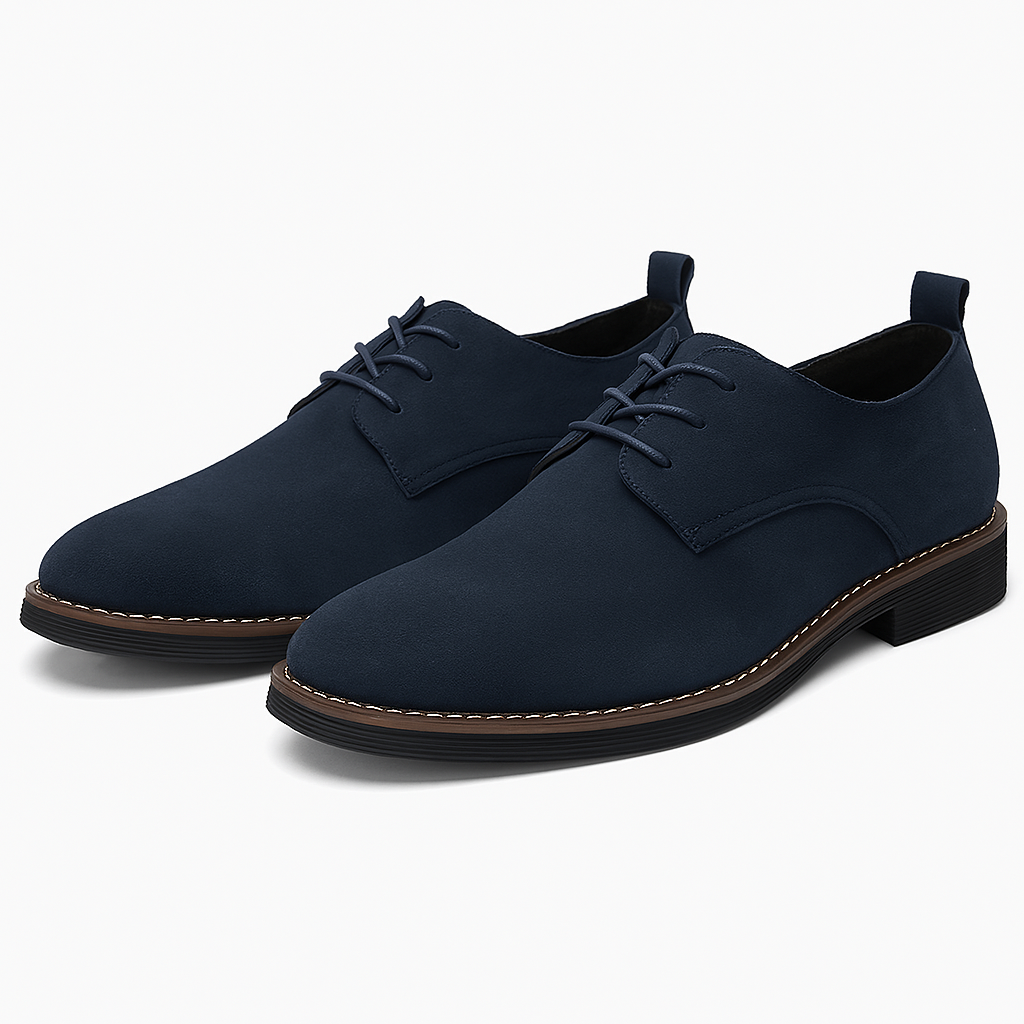 Men's Oxford Dress Shoes Business Casual Everyday Lace-Up Leather Derby Footwear Formal Office Work Wedding Professional | Lonoma