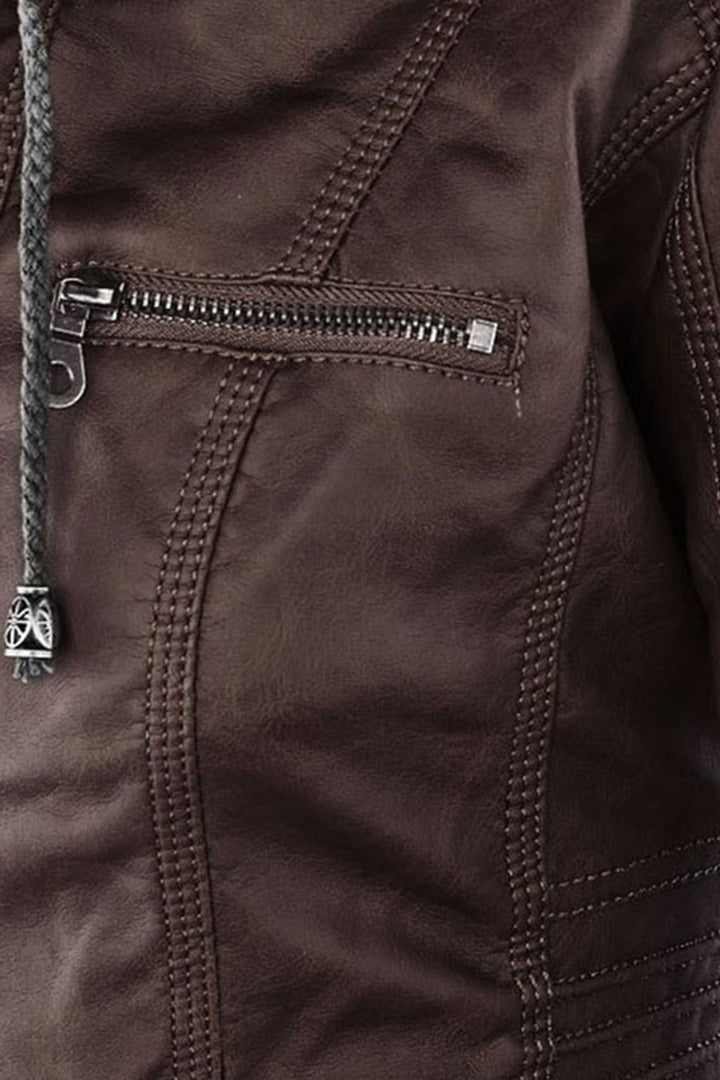 Women's Hooded Zip Winter Coat — Tailored Outerwear for Cold Weather Dressing & Urban Layering | Koossa