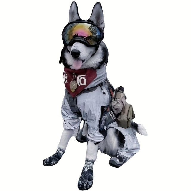 Dog Goggles UV Protection Adjustable Windproof Scratch-Resistant Small Medium Large Dog Sunglasses Outdoor Eye Protection Hiking | Koossa