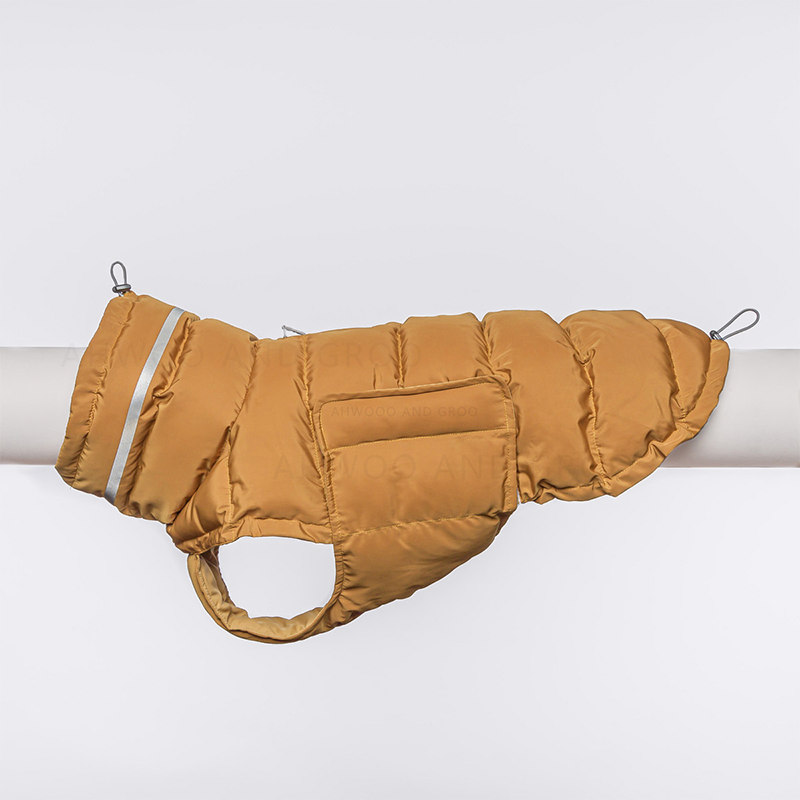 Dog Padded Jacket Vest Polyester Windproof Waterproof S to XL Whippet Greyhound Winter Coat Zip Button | Koossa