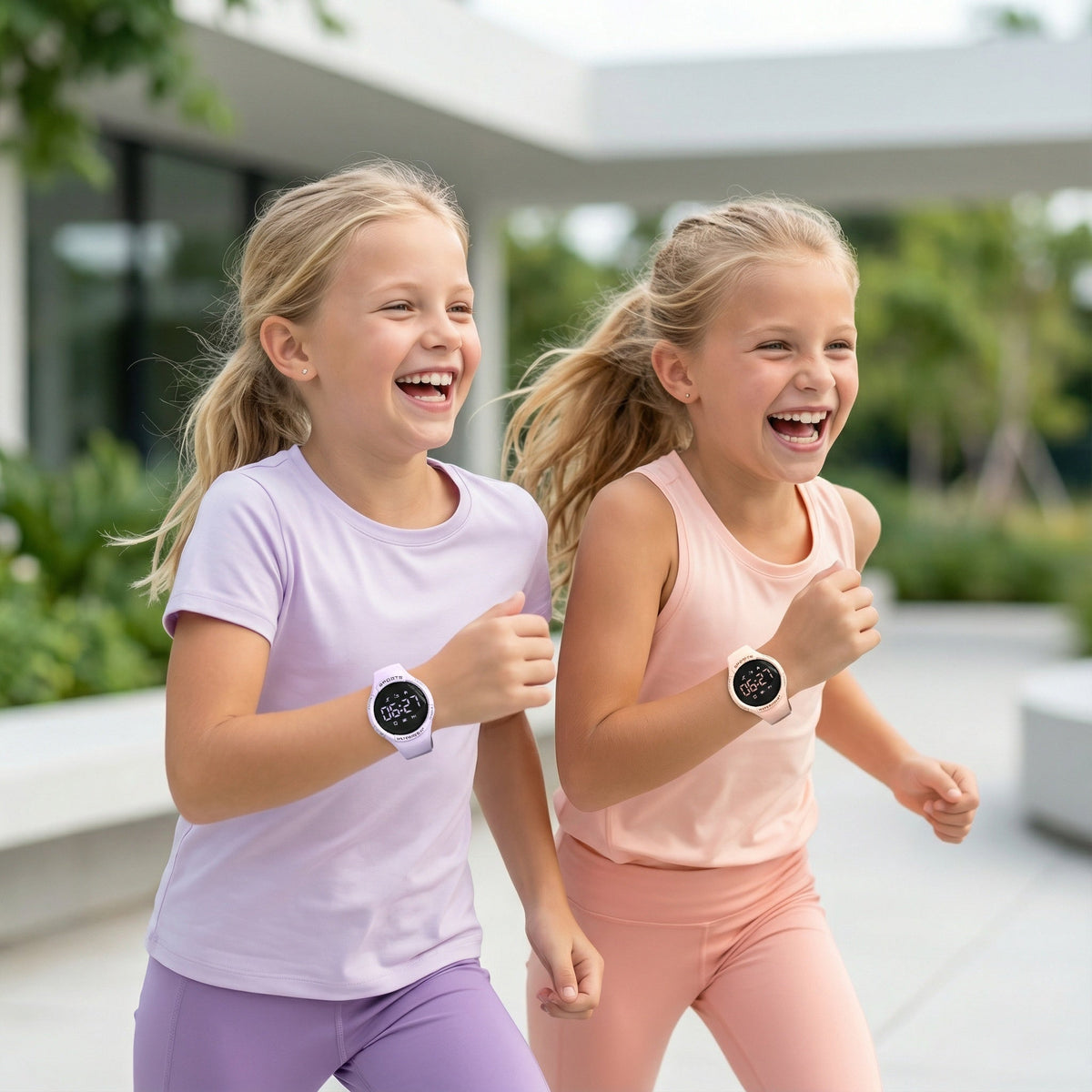 Kids Fitness Tracker Watch with IP68 Waterproof, 12 Sport Modes & Vibrating Alarm - Step Counter Watch for School, Sports & Play | Lonoma