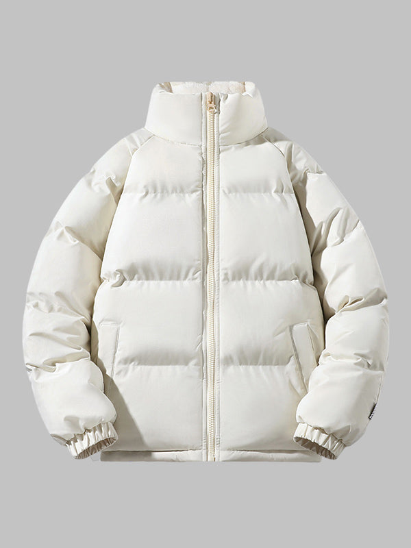 Men's Quilted Puffer Jacket in Classic Colours — Lightweight Winter Coat for Everyday Wear & Outdoor Activities | Koossa