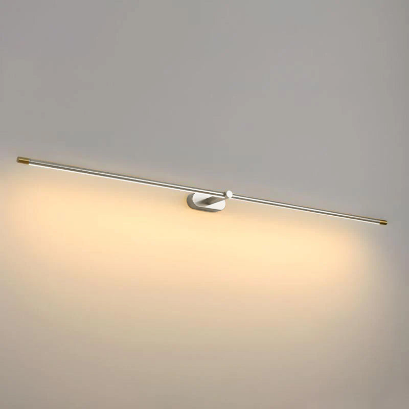 Rechargeable LED Picture Light 27 Inch Gold, Battery Operated Cordless Art Display Sconce, Dimmable Accent Lighting for Hallway Bedroom | Lonoma