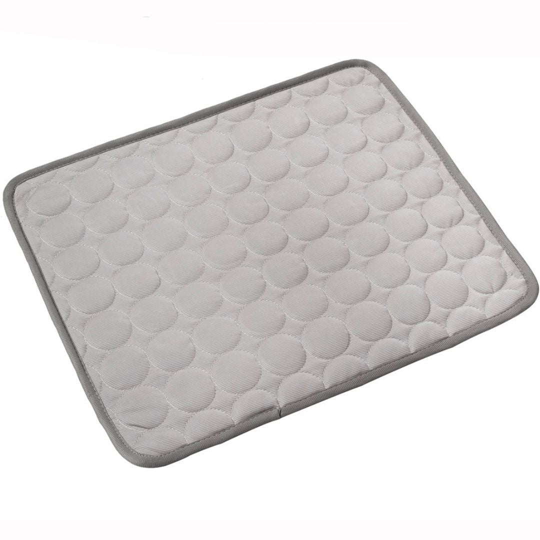 Dog Cat Cooling Mat Gel-Infused 3-Layer Quilted Self-Cooling Small Medium Large Latex-Free Washable Summer Pet Pad | Koossa