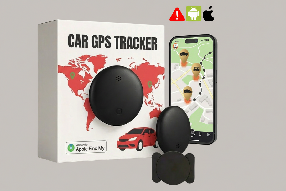 Portable GPS Tracking Device for Vehicles No Subscription Required Real-Time Locator for Cars Trucks Motorcycles iOS Android App Anti-Theft | Lonoma