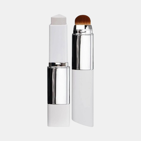 Women's 2-in-1 Foundation Stick with Integrated Brush — Flawless Coverage for Mature Skin & On-the-Go Touch-Ups | Koossa