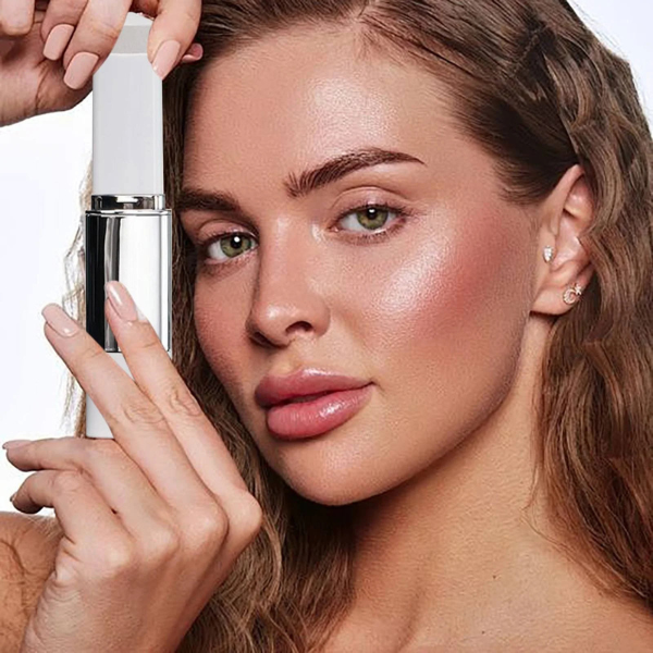 Women's 2-in-1 Foundation Stick with Integrated Brush — Flawless Coverage for Mature Skin & On-the-Go Touch-Ups | Koossa