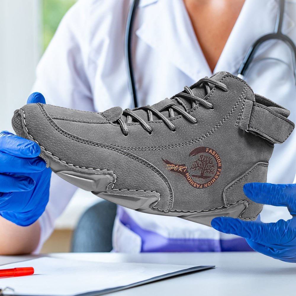 Women's Ergonomic Waterproof Ankle Boots — Comfortable Walking Boots with Orthopedic Support for All-Day Wear | Koossa