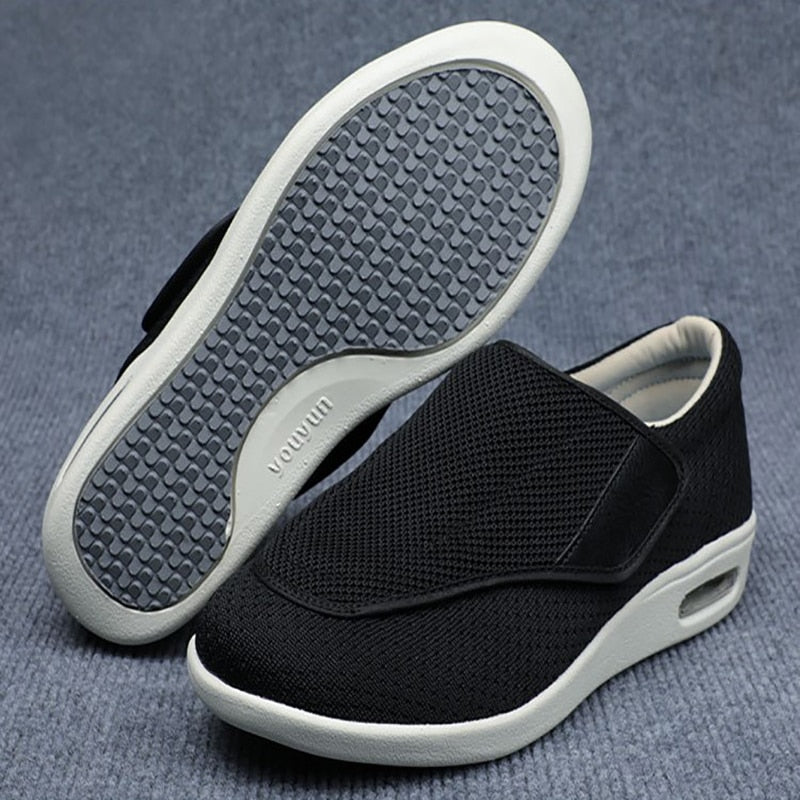 Women's Wide-Fit Comfort Shoes in Grey, Beige & Black — Cushioned Walking Shoes for Sensitive Feet & All-Day Wear | Koossa