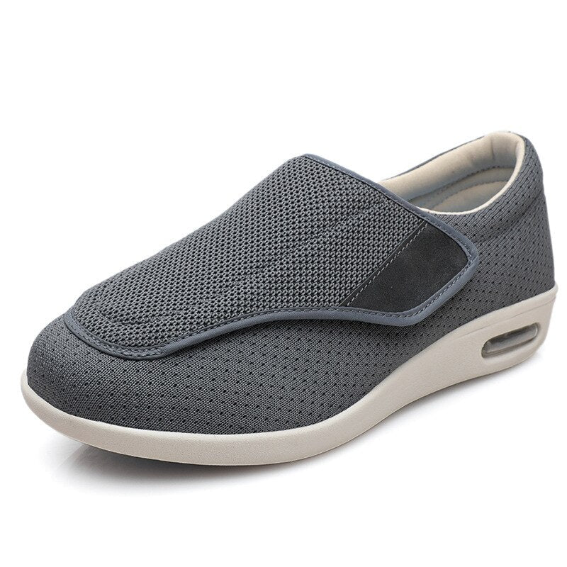 Women's Wide-Fit Comfort Shoes in Grey, Beige & Black — Cushioned Walking Shoes for Sensitive Feet & All-Day Wear | Koossa