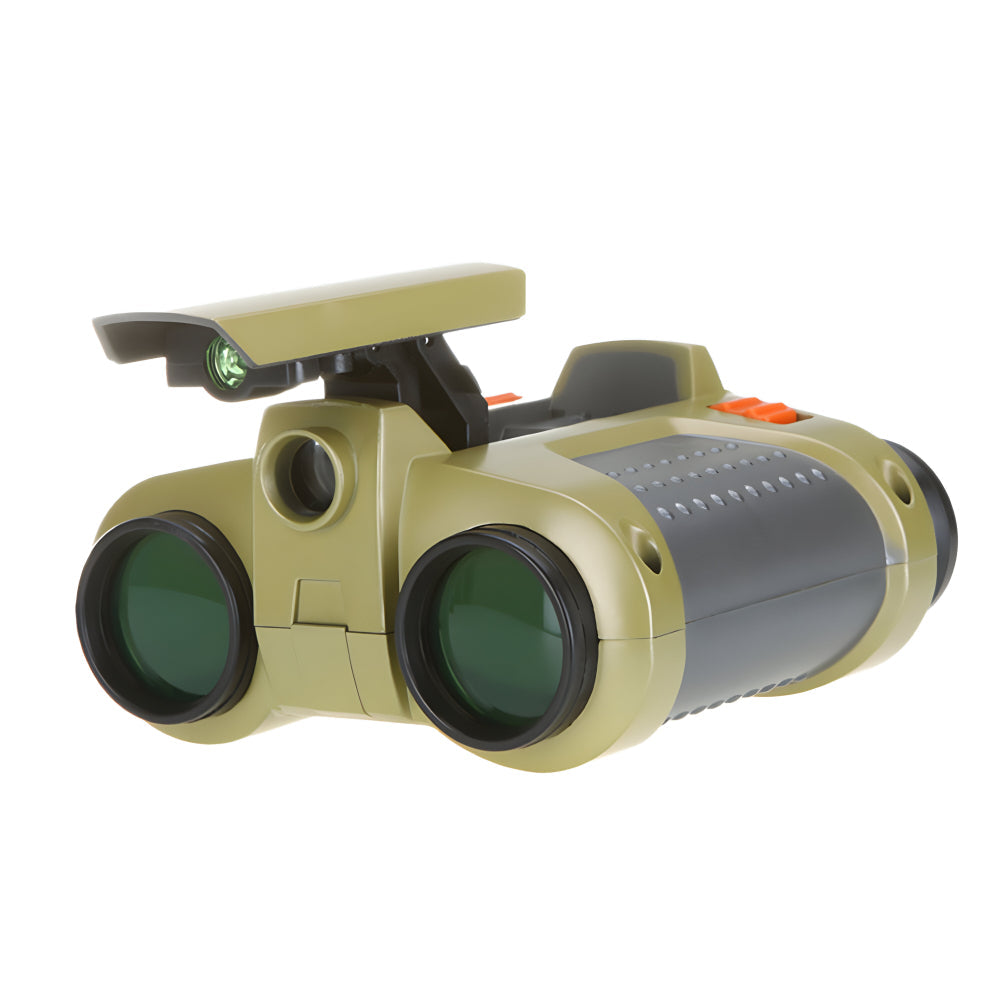 Jumelles pour enfants 4×30 avec vision nocturne résistantes à l'eau pour aventures jour et nuit en plein air | Koossa