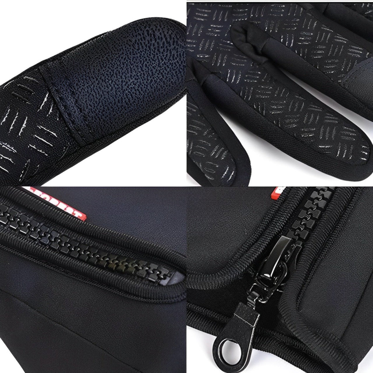 Battery-Powered Heated Gloves with Touchscreen Fingertips and Adjustable Heat Settings for Winter Cycling, Skiing, Snow | Lonoma