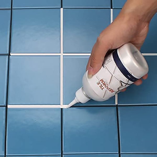 Marqueur blanc pour joints de carrelage étanche antimoisissure salle de bains cuisine rénovation durable | Koossa