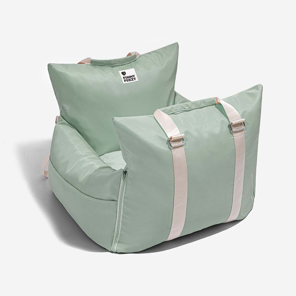 Dog Car Seat Bed Oxford Fabric Waterproof Anti-Slip Safety Buckle Small Medium Dogs Travel Home Carrier | Koossa