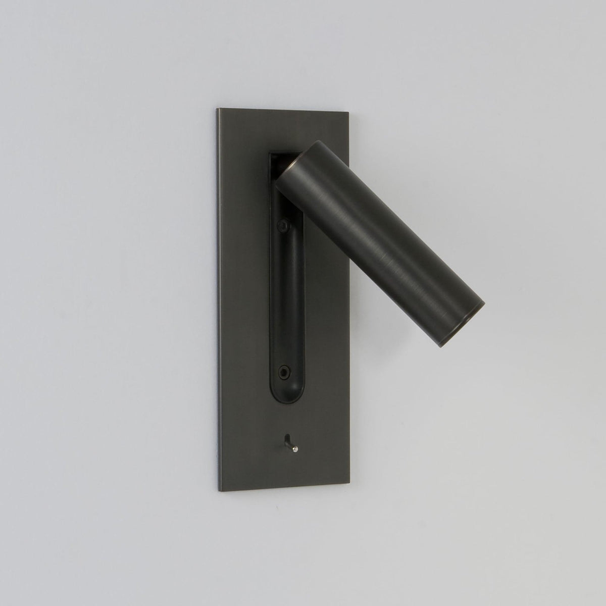 Adjustable Wall Sconce with LED Reading Light | Modern Plug-In Bedside Lamp | Pivoting Metal Fixture for Bedroom, Guest Room & Hallway | Lonoma