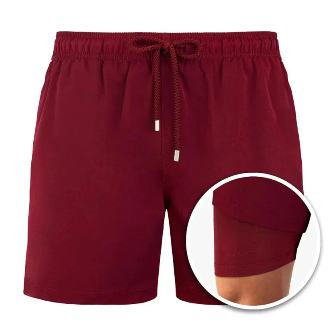 Men's Swimming Trunks — Quick-Dry Shorts with Secure Pockets for Beach, Pool & Holiday | Koossa
