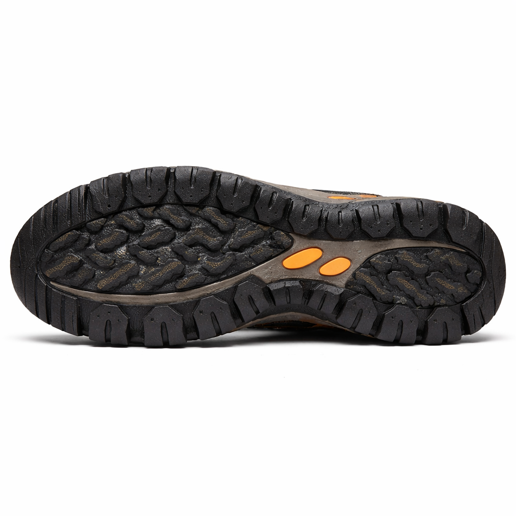 Men's Black Leather Lace-Up Shoes — Classic Orthopedic Shoes for Work & Everyday Comfort | Koossa