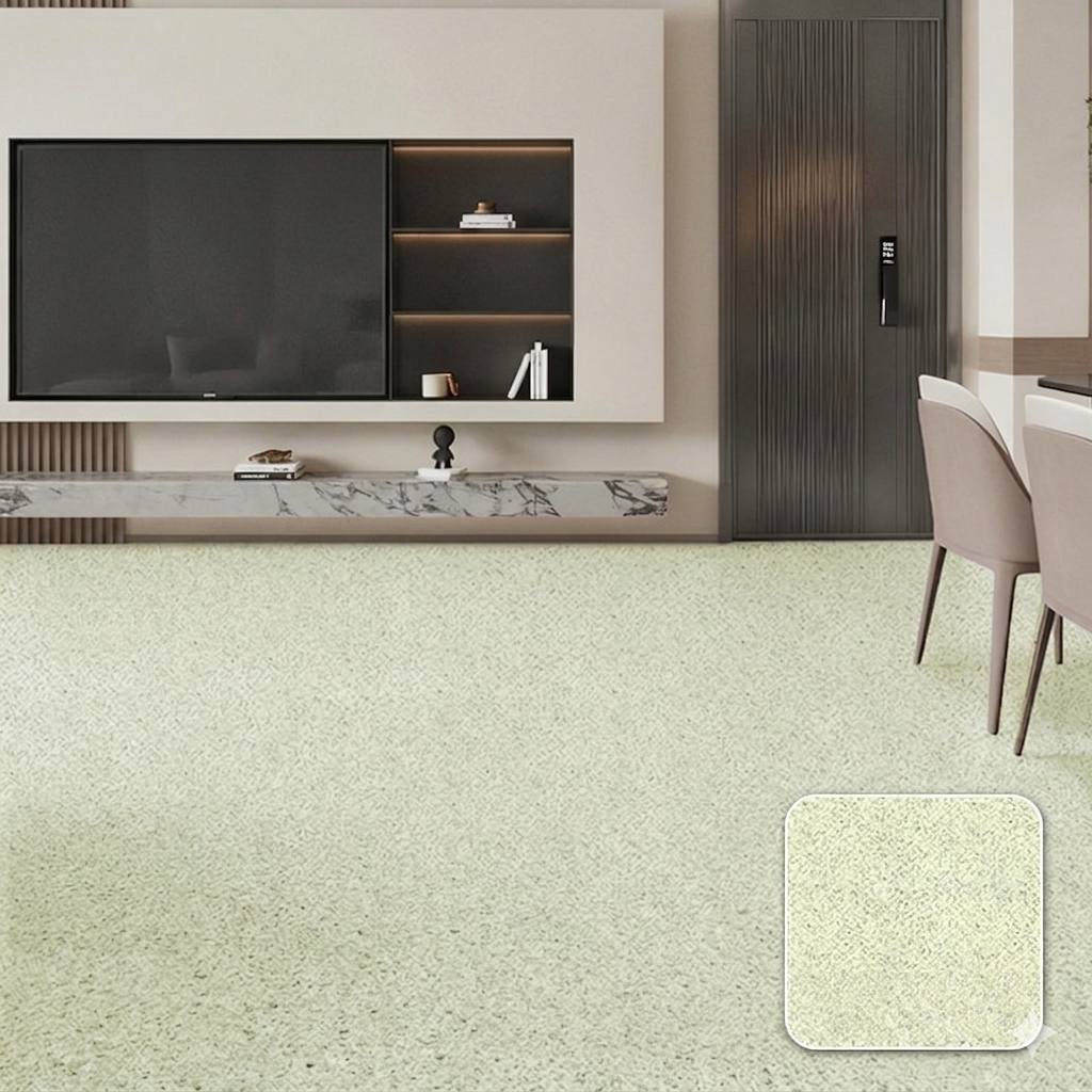 High-Gloss Marble-Effect Epoxy Floor Coating for Concrete & Tile, Waterproof Protective Finish 19 oz | Lonoma