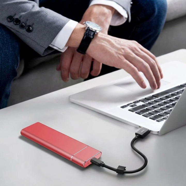 Disque SSD Externe 8 To USB-C Aluminium Ultracompact Portable Sauvegarde PC Mac TV Console Smartphone | Koossa