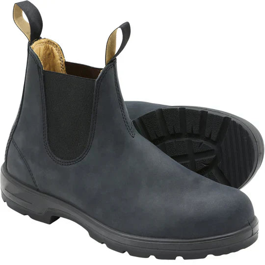 Men's Black Waterproof Chelsea Boots — Slip-On Ankle Boots for Everyday & Smart-Casual Wear | Koossa