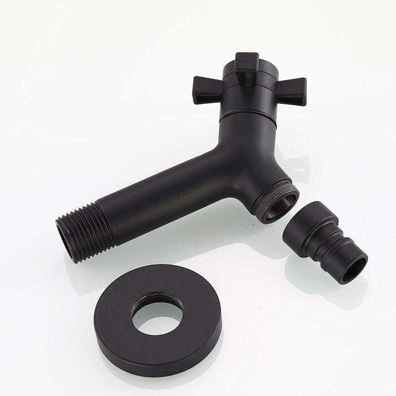 Wall-Mount Outdoor Faucet with Brass Valve Core – Cold Water Spigot for Garden, Patio & Yard | Lonoma